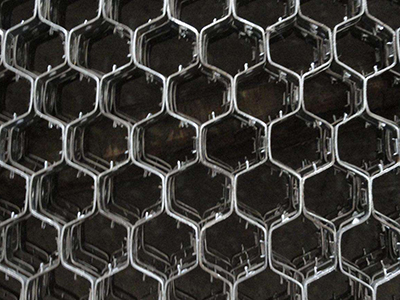 龜甲狀鋼鋁金屬板網圖片1